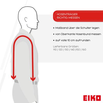 Eiko Hercules Hosenträger 50mm